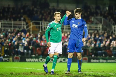 22nd Şubat 2019, Cork, İrlanda - Cork City Fc vs Waterford Fc Turnerlar Cross İrlanda Lig Premier Ligi için.