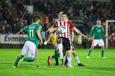 1st Mart 2019, Cork, İrlanda - İrlanda Lig Premier Ligi maç Cork City Fc vs Derry City Fc arasında.