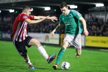 1st Mart 2019, Cork, İrlanda - İrlanda Lig Premier Ligi, Shane Griffin maç Cork City Fc vs Derry City Fc.
