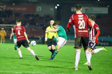 1st Mart 2019, Cork, İrlanda - Dan Casey, İrlanda Lig Premier Ligi maç Cork City Fc vs Derry City Fc.