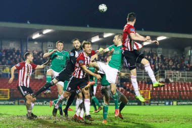1st Mart 2019, Cork, İrlanda - İrlanda Lig Premier Ligi maç Cork City Fc vs Derry City Fc arasında.