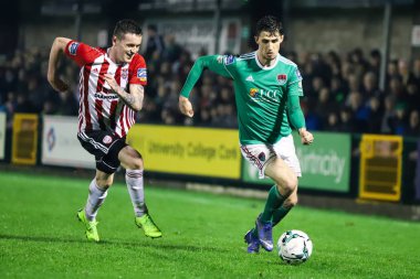 1st Mart 2019, Cork, İrlanda - İrlanda Lig Premier Ligi, Shane Griffin maç Cork City Fc vs Derry City Fc.