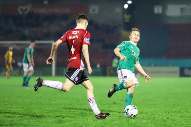 1st Mart 2019, Cork, İrlanda - İrlanda Lig Premier Ligi, Conor Mccormack maç Cork City Fc vs Derry City Fc.