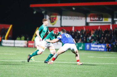 8 Mart 2019, Cork, İrlanda: İrlanda ve Fransa İrlanda bağımsız park 20 Six Nations altında maç.