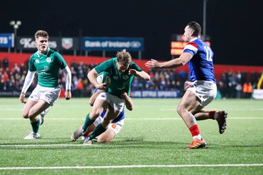 8 Mart 2019, Cork, İrlanda: İrlanda ve Fransa İrlanda bağımsız park 20 Six Nations altında maç.