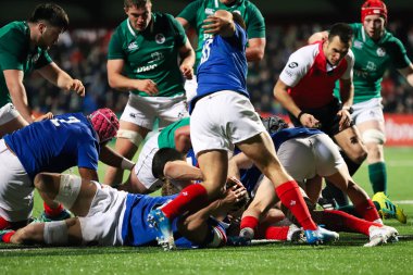 8 Mart 2019, Cork, İrlanda: İrlanda ve Fransa İrlanda bağımsız park 20 Six Nations altında maç.
