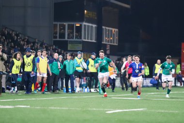Askeri yürüyüş 8th, 2019, Cork, İrlanda: Sean Fransızca İrlanda ve Fransa İrlanda bağımsız Park arasında 20 Six Nations altında maçında.