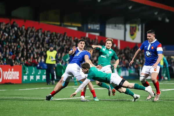 Marca 2019 Cork Irlandia Pod Sześciu Narodów Mecz Pomiędzy Polska — Zdjęcie stockowe