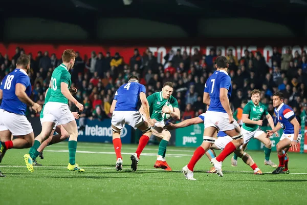 Marca 2019 Cork Irlandia Sean Francuski Mocy Sześciu Narodów Mecz — Zdjęcie stockowe