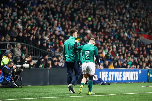 Marca 2019 Cork Irlandia Craig Casey Mocy Sześciu Narodów Mecz — Zdjęcie stockowe