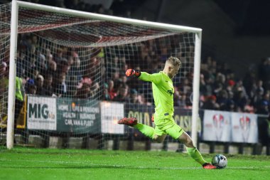 Mart 15th, 2019, Cork, Irlanda-James Talbot League of Ireland Premier Division maç Cork City FC vs Bohemian FC.