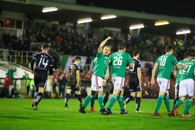 Mart 15th, 2019, Cork, Irlanda-Conor McCormack League of Ireland Premier Division maç Cork City FC vs Bohemian FC.