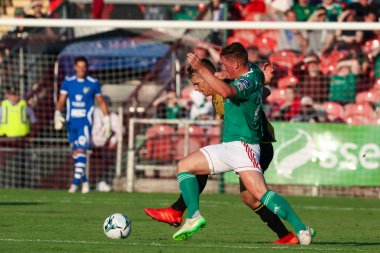  11 Temmuz 2019 Cork, İrlanda - Dan Casey Cork City Fc - Fc Progres Niederkorn Avrupa Ligi Maçında