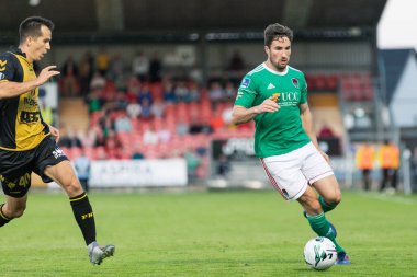  11 Temmuz 2019 Cork, İrlanda - Gearoid Morrissey Cork City Fc - Fc Progres Niederkorn Avrupa Ligi Maçında