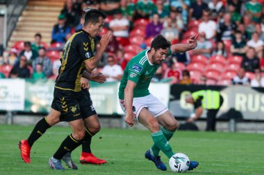  11 Temmuz 2019 Cork, İrlanda - Gearoid Morrissey Cork City Fc - Fc Progres Niederkorn Avrupa Ligi Maçında