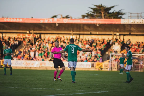Lipca 2019 Cork Irlandia Mecz Ligi Europy Cork City Progres — Zdjęcie stockowe