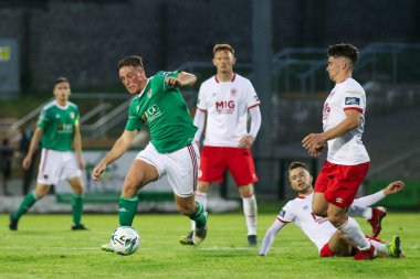 2 Ağustos 2019, Cork, İrlanda - Dan Casey İrlanda Ligi Premier Division maçında Cork City Fc - St Patrick's Athletic Fc arasında