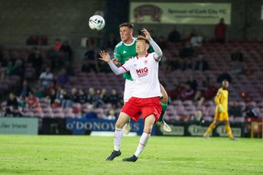2 Ağustos 2019, Cork, İrlanda - Dan Casey İrlanda Ligi Premier Division maçında Cork City Fc - St Patrick's Athletic Fc arasında
