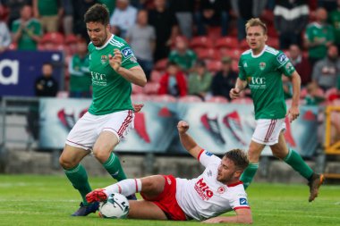 2 Ağustos 2019 Cork, İrlanda - Gearoid Morrissey İrlanda Ligi Premier Division maçında Cork City Fc - St Patrick's Athletic Fc arasında