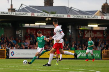 2 Ağustos 2019 Cork, İrlanda - Gearoid Morrissey İrlanda Ligi Premier Division maçında Cork City Fc - St Patrick's Athletic Fc arasında