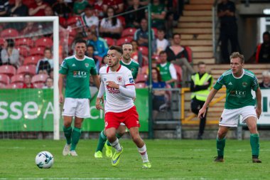 2 Ağustos 2019, Cork, İrlanda - İrlanda Ligi Premier Division maçı Cork City Fc - St Patrick's Athletic Fc arasında