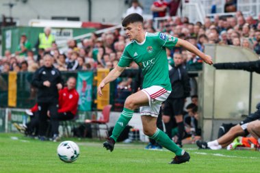 2 Ağustos 2019 Cork, İrlanda - Ronan Hurley İrlanda Ligi Premier Division maçında Cork City Fc - St Patrick's Athletic Fc arasında
