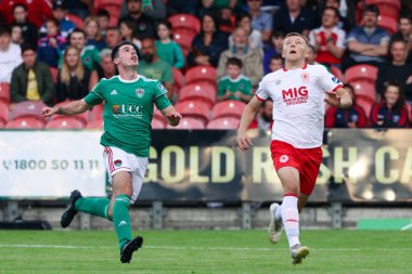 2 Ağustos 2019 Cork, İrlanda - Joel Coustrain İrlanda Ligi Premier Division maçında Cork City Fc - St Patrick's Athletic Fc arasında