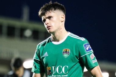 2 Ağustos 2019 Cork, İrlanda - Ronan Hurley İrlanda Ligi Premier Division maçında Cork City Fc - St Patrick's Athletic Fc arasında