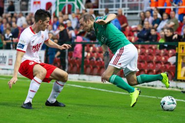 2 Ağustos 2019 Cork, İrlanda - Karl Sheppard İrlanda Ligi Premier Division maçında Cork City Fc - St Patrick's Athletic Fc arasında