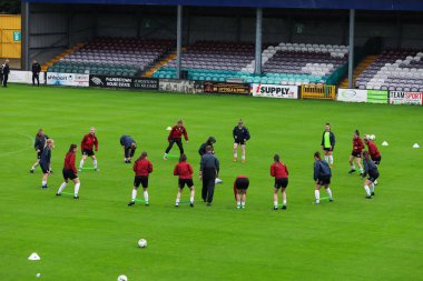 10 Ağustos 2019, Galway, İrlanda - Kadınlar Ulusal Ligi maçı: Galway Wfc vs Peamount United