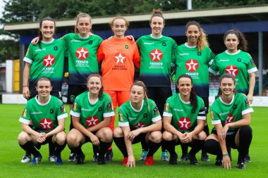 10 Ağustos 2019, Galway, İrlanda - Kadınlar Ulusal Ligi maçı: Galway Wfc vs Peamount United