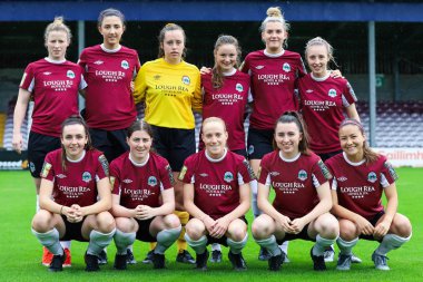 10 Ağustos 2019, Galway, İrlanda - Kadınlar Ulusal Ligi maçı: Galway Wfc vs Peamount United