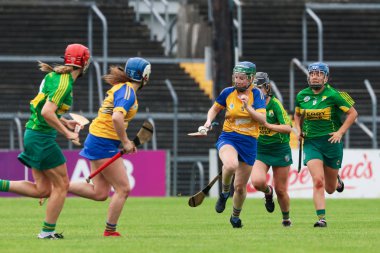 10 Ağustos 2019, Ennis, İrlanda - All-Ireland Premier Junior Championship Yarı Final: Clare (0-6) v Kerry (1-13)