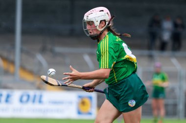 10 Ağustos 2019, Ennis, İrlanda - All-Ireland Premier Junior Championship Yarı Final: Clare (0-6) v Kerry (1-13)