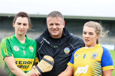 10 Ağustos 2019, Ennis, İrlanda - All-Ireland Premier Junior Championship Yarı Final: Clare (0-6) v Kerry (1-13)