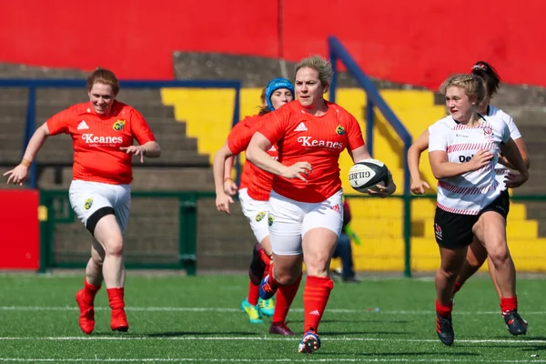 August 17Th 2019 Cork Ireland Action Munster Women Rugby Ulster — Stock Photo, Image