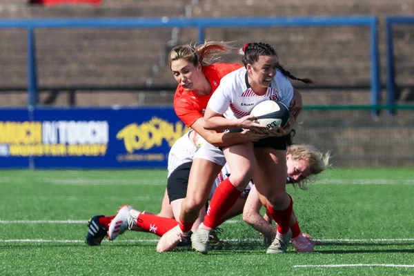 August 17Th 2019 Cork Ireland Action Munster Women Rugby Ulster — Stock Photo, Image