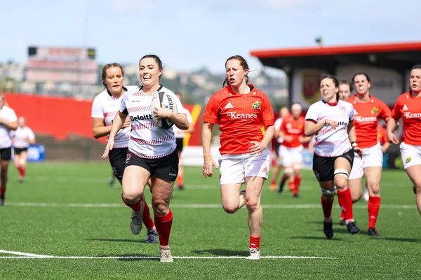 August 17Th 2019 Cork Ireland Action Munster Women Rugby Ulster — Stock Photo, Image