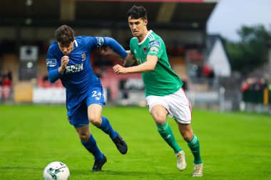 2 Eylül 2019 Cork, İrlanda - Shane Griffin İrlanda Premier Ligi maçında: Cork City Fc vs Waterford Fc