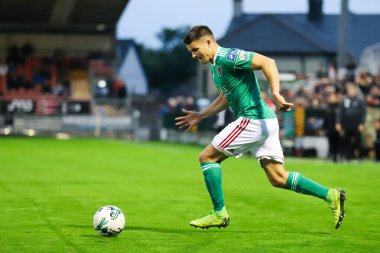 2 Eylül 2019 Cork, İrlanda - Daire O Connor İrlanda Ligi Premier Division maçında: Cork City Fc vs Waterford Fc