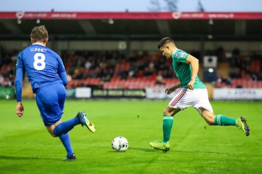 2 Eylül 2019 Cork, İrlanda - Daire O Connor İrlanda Ligi Premier Division maçında: Cork City Fc vs Waterford Fc