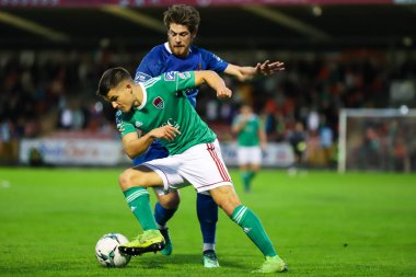 2 Eylül 2019 Cork, İrlanda - Daire O Connor İrlanda Ligi Premier Division maçında: Cork City Fc vs Waterford Fc
