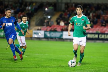 2 Eylül 2019 Cork, İrlanda - Shane Griffin İrlanda Premier Ligi maçında: Cork City Fc vs Waterford Fc