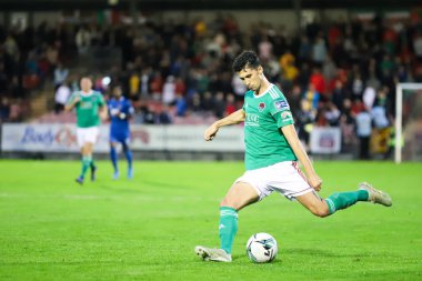 2 Eylül 2019 Cork, İrlanda - Shane Griffin İrlanda Premier Ligi maçında: Cork City Fc vs Waterford Fc