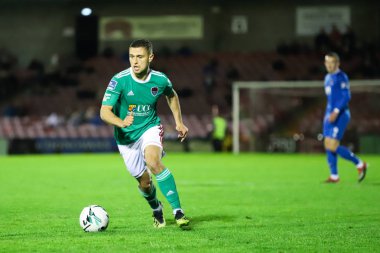 2 Eylül 2019 Cork, İrlanda - İrlanda Premier Ligi maçında Eoghan Stokes: Cork City Fc vs Waterford Fc