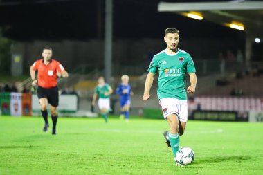 2 Eylül 2019 Cork, İrlanda - İrlanda Premier Ligi maçında Eoghan Stokes: Cork City Fc vs Waterford Fc
