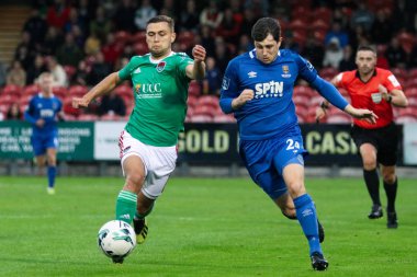 2 Eylül 2019 Cork, İrlanda - İrlanda Premier Ligi maçında Eoghan Stokes: Cork City Fc vs Waterford Fc