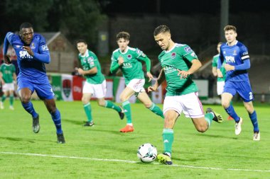 2 Eylül 2019 Cork, İrlanda - İrlanda Premier Ligi maçında Eoghan Stokes: Cork City Fc vs Waterford Fc