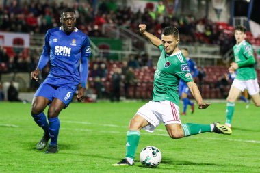 2 Eylül 2019 Cork, İrlanda - İrlanda Premier Ligi maçında Eoghan Stokes: Cork City Fc vs Waterford Fc