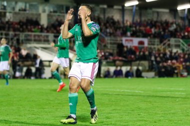 2 Eylül 2019 Cork, İrlanda - İrlanda Premier Ligi maçında Eoghan Stokes: Cork City Fc vs Waterford Fc
